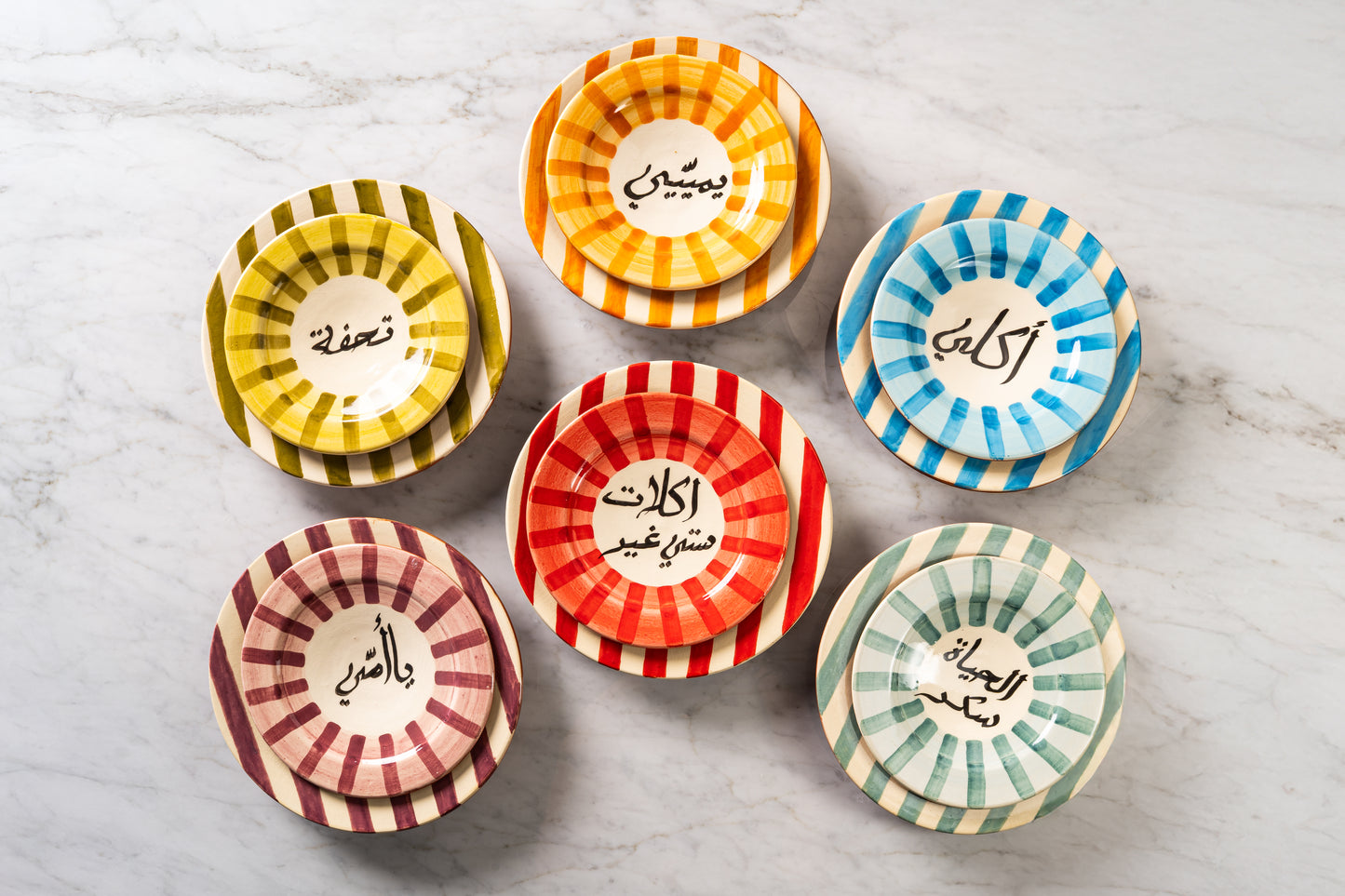 SS25 Ceramic Plates Large