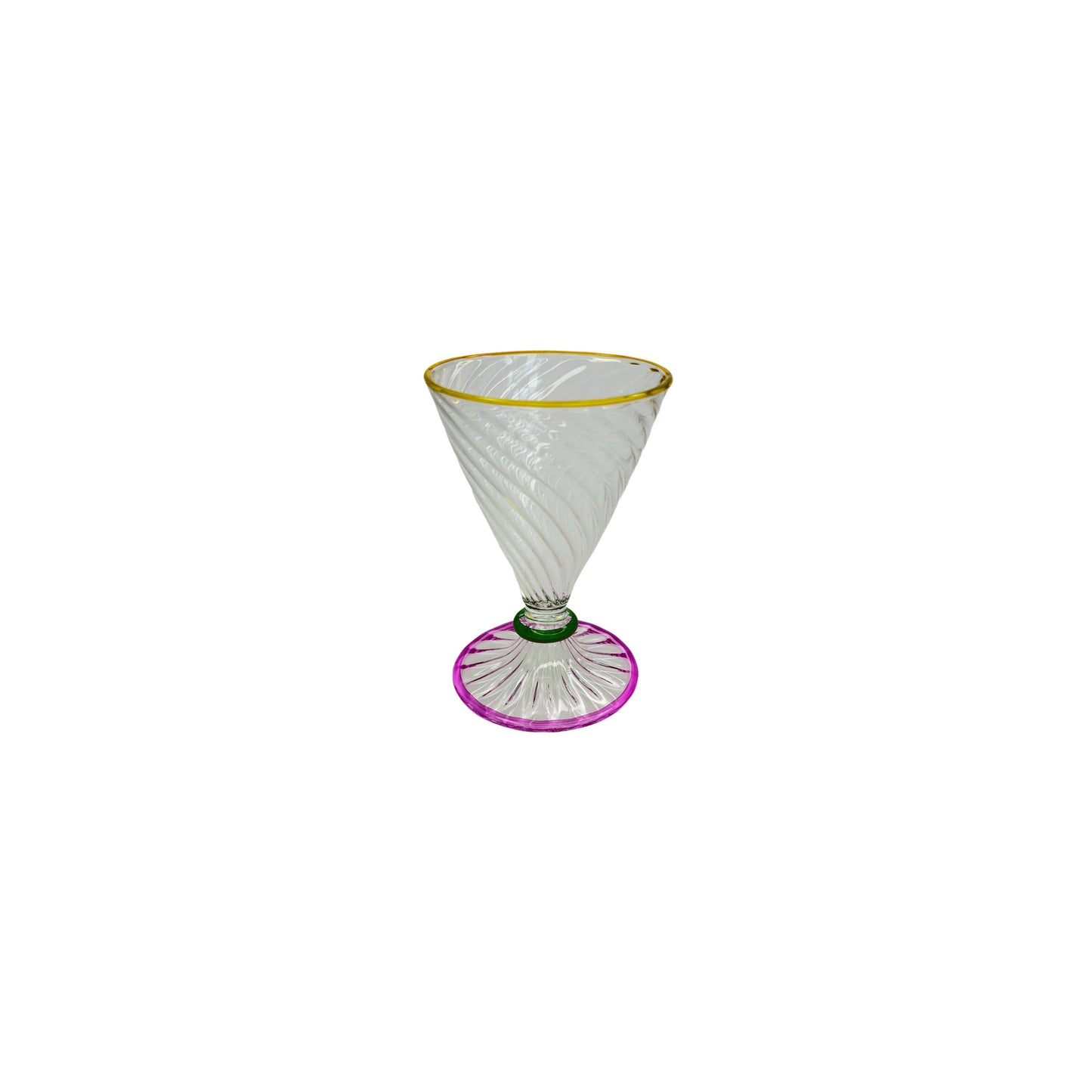 Glass Cups French Summer
