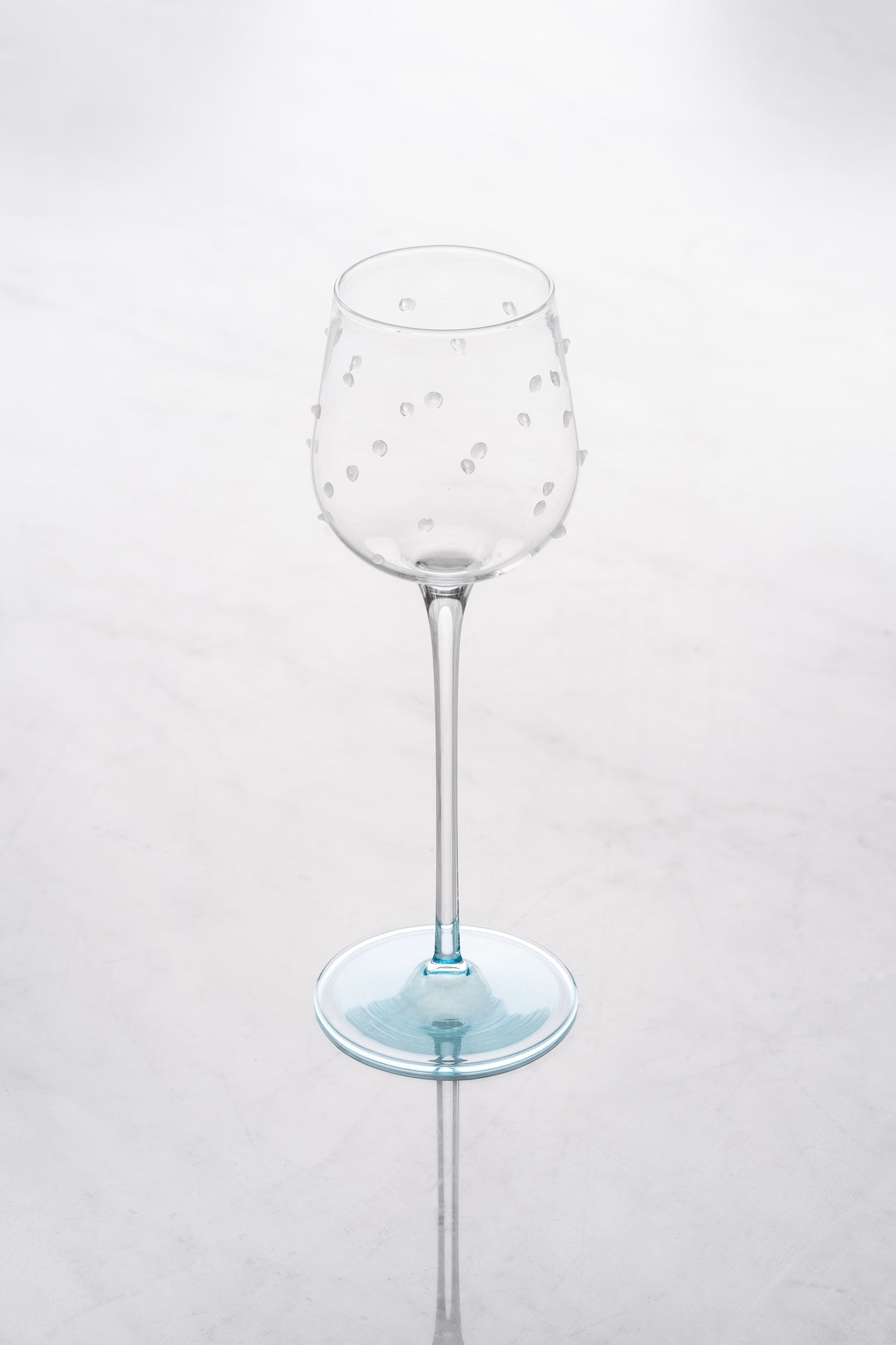 SS25 Festive Glass Cups with colorful bases