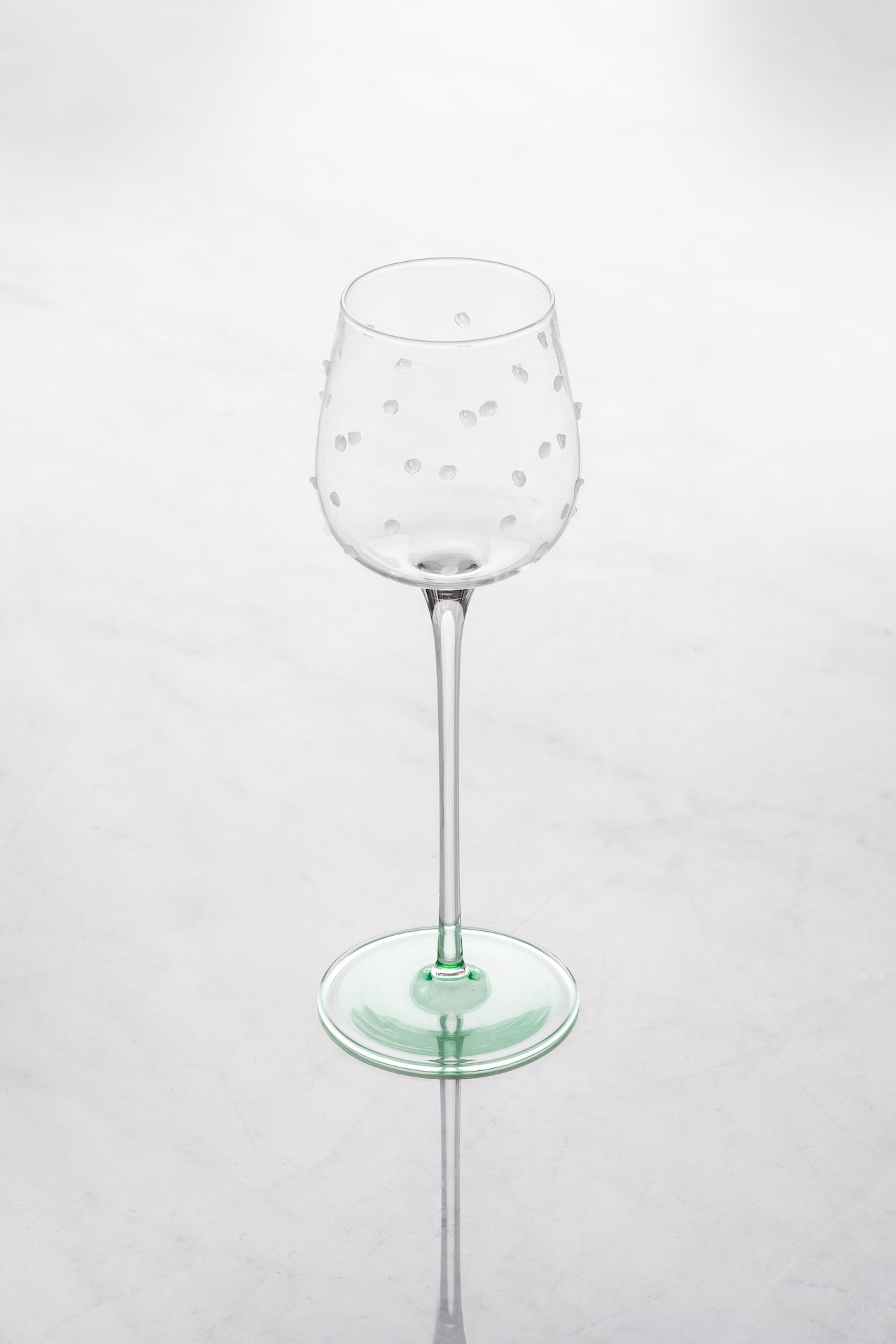 SS25 Festive Glass Cups with colorful bases
