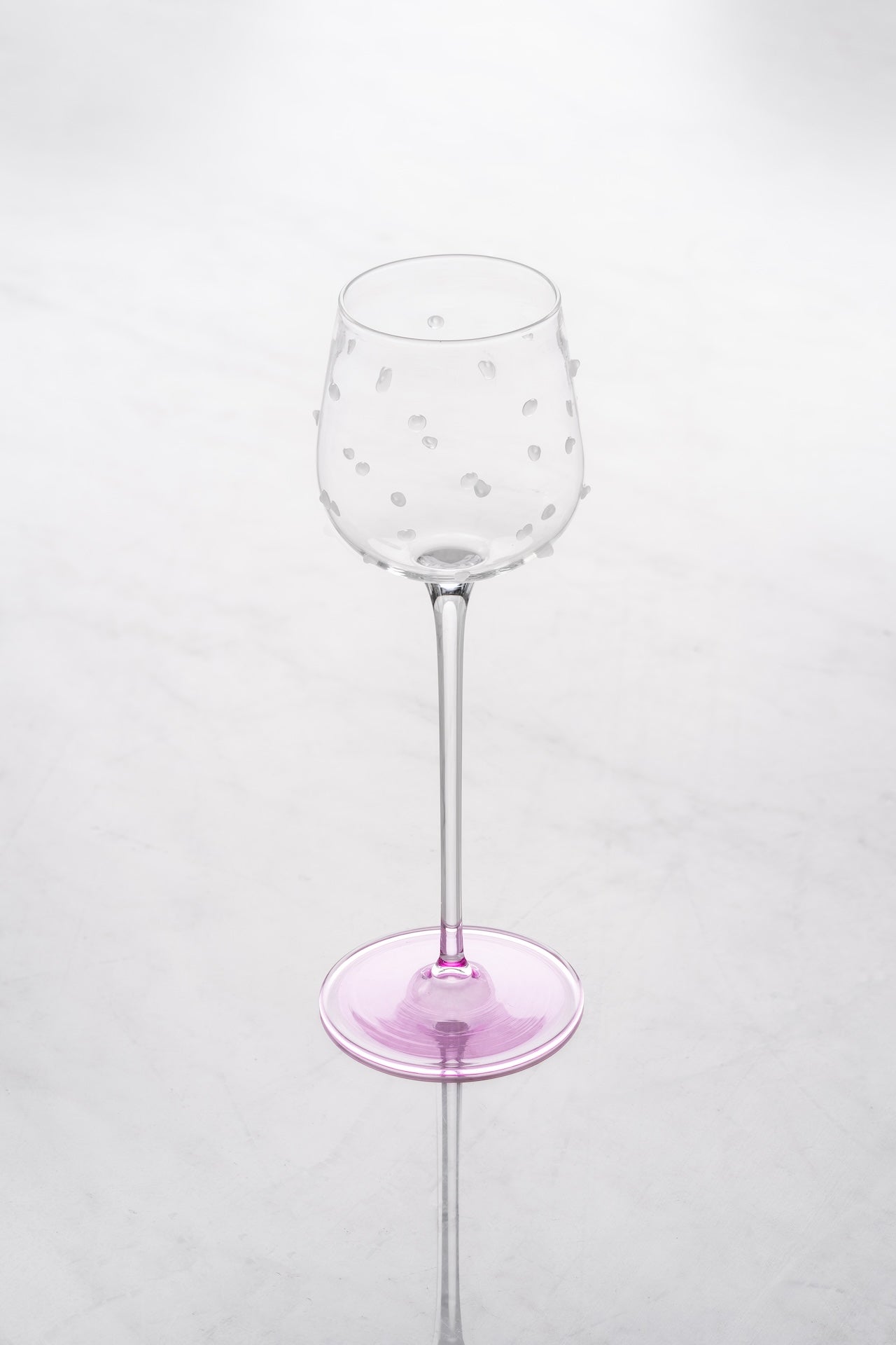 SS25 Festive Glass Cups with colorful bases