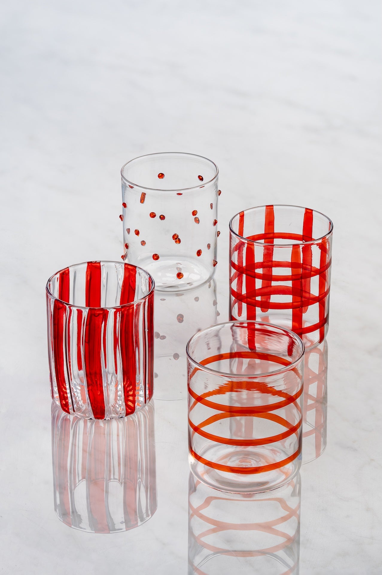 SS25 Short Glass Tumbler Cups