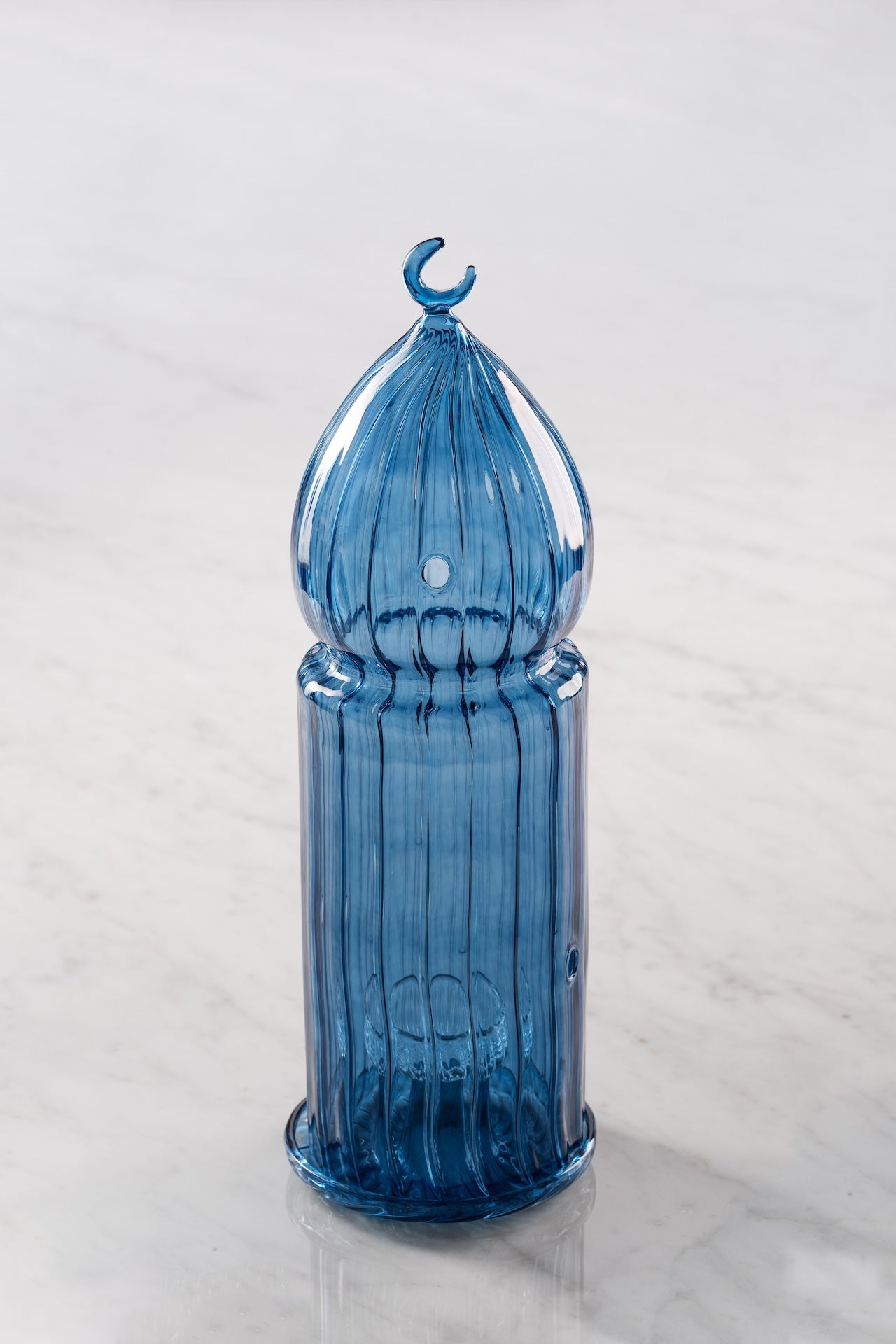 Lantern Fanouss Ramadan - Large - Opaque Blue