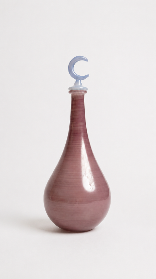 Moon Stopper Blown Glass Juice Bottle – 1L