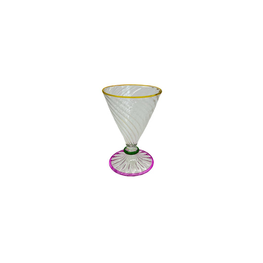 Glass Cups French Summer