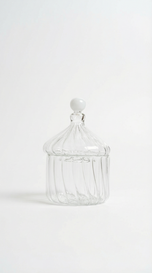 Blown Glass Sugar Bowl for Coffee Set - Ramadan 26