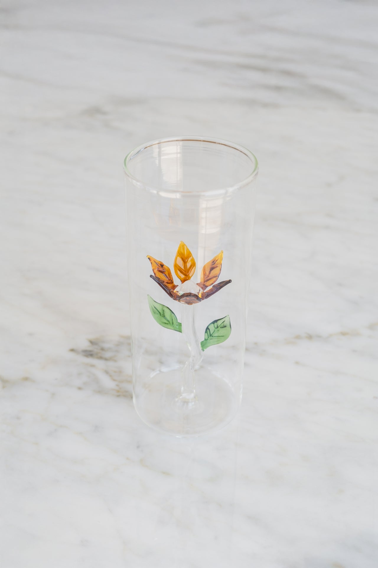 SS25 Glass Vases with inner flower