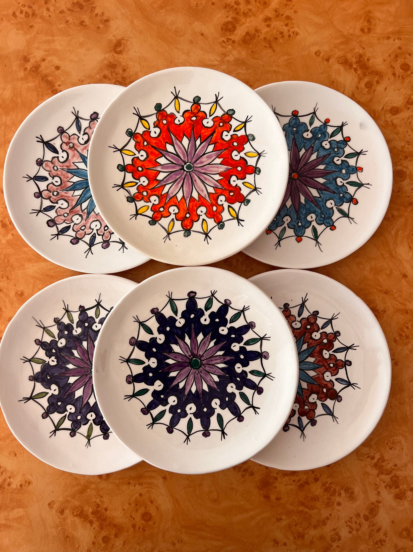 Ceramic Plates "Khanum" Small